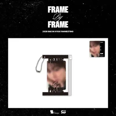 ベイインヒョク (BAE INHYUK) - 2026 FANMEETING [FRAME BY FRAME] MD 04. フォトカードホルダー