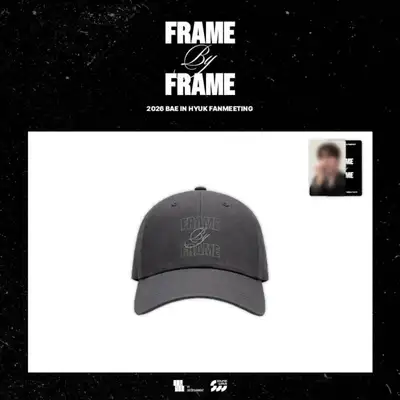 ペインヒョク (BAE INHYUK) - 2026 FANMEETING [FRAME BY FRAME] MD 06. ボールキャップ (BALL CAP)