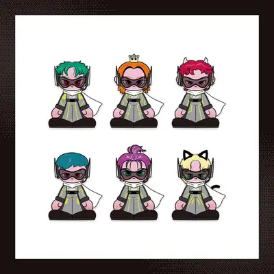 P1Harmony - P1KIDS POP-UP [Hello, World] MD 01. Official Character Doll (HERO ver.)