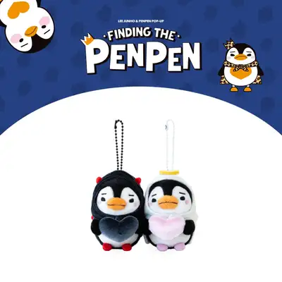 イジュンホ (LEE JUNHO) - PENPEN POP-UP [FINDING THE PENPEN] MD 10. ペンペンぬいぐるみマグネットキーリング(デビル&エンジェル)