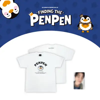 イ・ジュンホ (LEE JUNHO) - PENPEN POP-UP [FINDING THE PENPEN] MD 18. ペンペン 半袖 Tシャツ (PENPEN T-SHIRT)