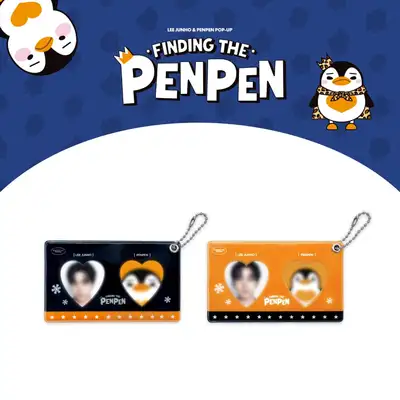 イ・ジュンホ (LEE JUNHO) - PENPEN POP-UP [FINDING THE PENPEN] MD 28. ペンペンズ レンティキュラー ID フォト キーリング