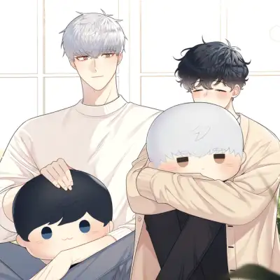 [Winter Blooms] Winter Blooms Face Cushion 2-Type Set / Webtoon Goods