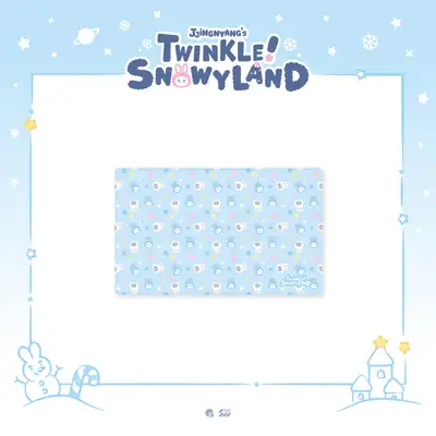*再販売* オニュ(ONEW) - POP-UP [JJINGNYANGS TWINKLE SNOWYLAND] MD 02. ひざ掛け毛布 (BLANKET)