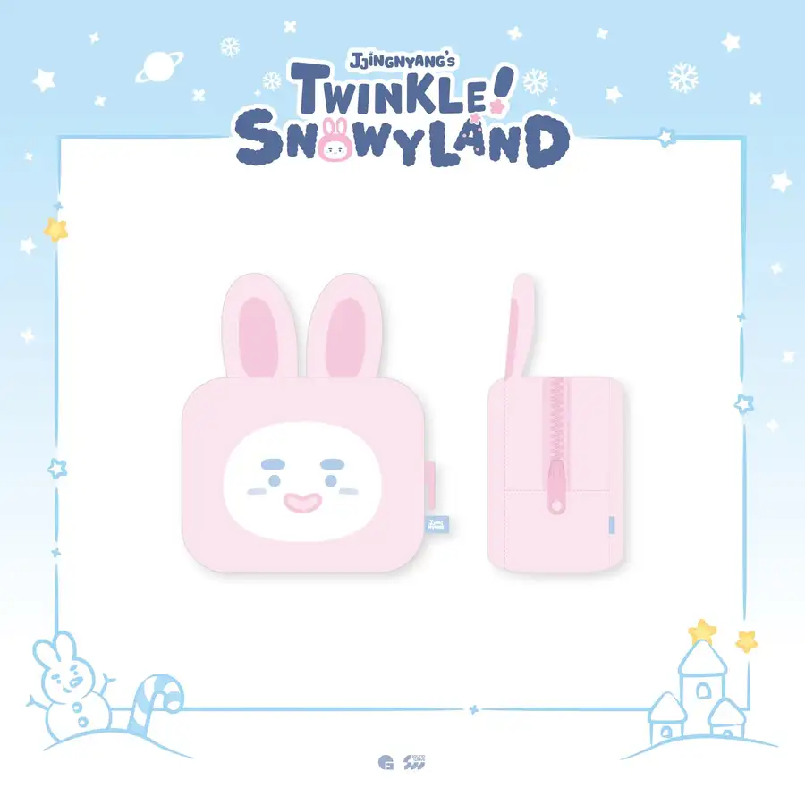 *Resale* Onew - POP-UP [JJINGNYANGS TWINKLE SNOWYLAND] MD 10. Square Pouch
