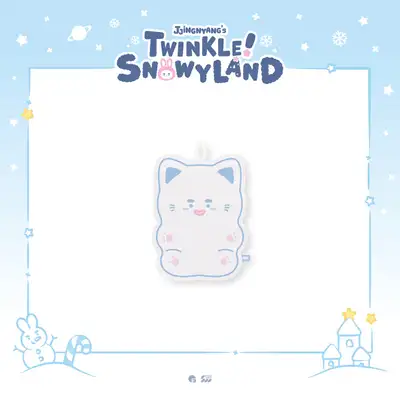 *再販売* オンユ(ONEW) - POP-UP [JJINGNYANGS TWINKLE SNOWYLAND] MD 14. ハンドタオル [찡냥이] (HAND TOWEL [JJING-NYANG])