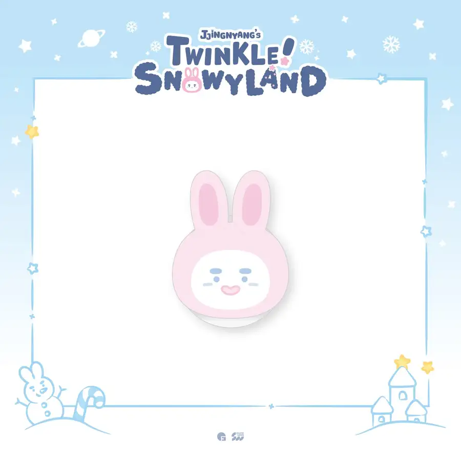 *Resale* Onew - POP-UP [JJINGNYANGS TWINKLE SNOWYLAND] MD 17. Magnetic Smart Tok