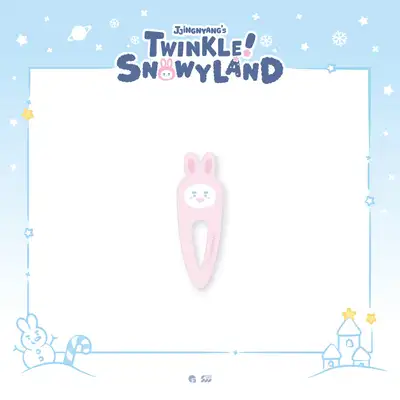 *再販売* オニュ(ONEW) - POP-UP [JJINGNYANGS TWINKLE SNOWYLAND] MD 20. アクリルヘアピン (ACRYLIC HAIR CLIP)
