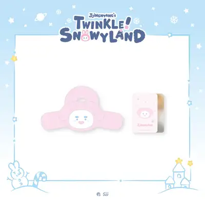 *再販売* オニュ(ONEW) - POP-UP [JJINGNYANGS TWINKLE SNOWYLAND] MD 21. クリップピン (PLUSH CLAW CLIP)