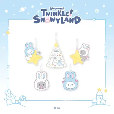 *再販売* オンユ(ONEW) - POP-UP [JJINGNYANGS TWINKLE SNOWYLAND] MD 24. オーナメント紙芳香剤 [찡냥이 & 星] (SCENTED PAPER ORNAMENT [JJING-NYANG & STAR])