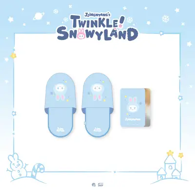 *再販売* オニュ(ONEW) - POP-UP [JJINGNYANGS TWINKLE SNOWYLAND] MD 32. ルームシューズ(ROOM SHOES)