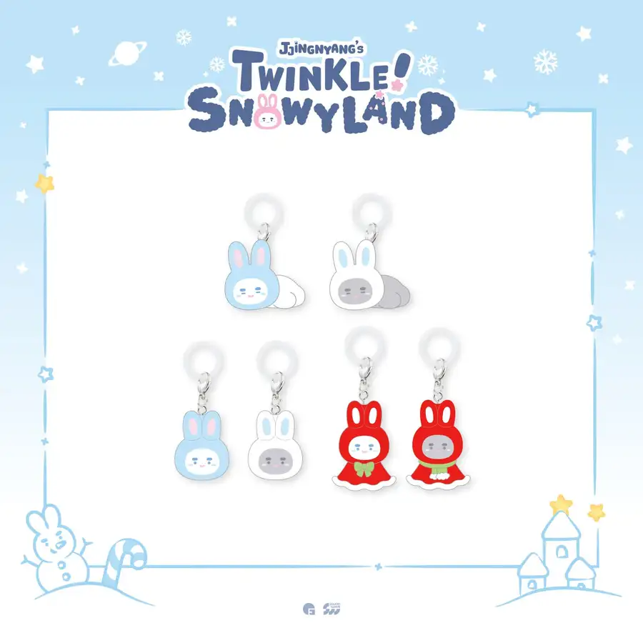 *Resale* ONEW - POP-UP [JJINGNYANGS TWINKLE SNOWYLAND] MD 35. Marking Mascot Charm