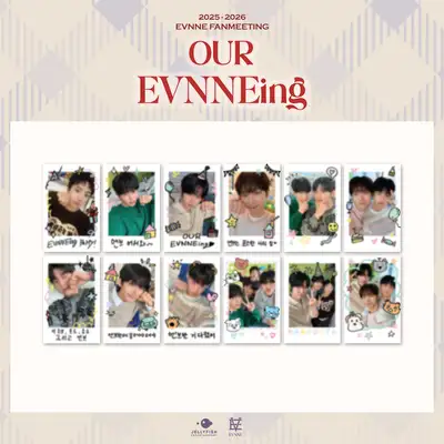 EVNNE(イブン) - 2026 FANMEETING [OUR EVNNEing] in SEOUL MD 06. RANDOM POLAROID PACK
