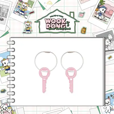 イ・ドンウク(LEE DONG WOOK) - [WOOKDONG'S HOME SWEET HOME] MD 14. キーキーリング