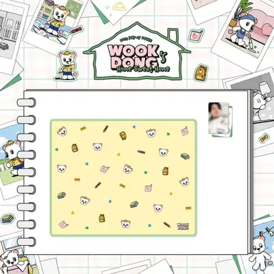 イ・ドンウク(LEE DONG WOOK) - [WOOKDONG'S HOME SWEET HOME] MD 29. 幼稚園ウクドンイ毛布(KINDERGARTEN WOOKDONG BLANKET)