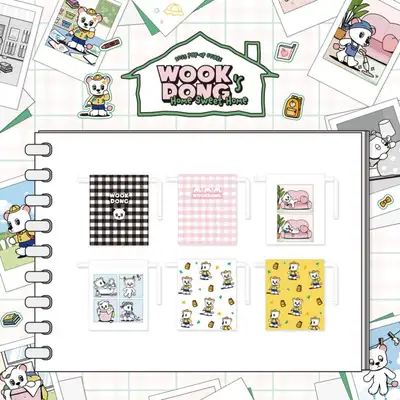 イ・ドンウク(LEE DONG WOOK) - [WOOKDONG'S HOME SWEET HOME] MD 33. ランダム ストリング ポーチ (RANDOM STRING POUCH)