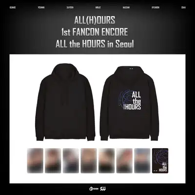 ALL(H)OURS (オールアワーズ) - 1st FANCON ENCORE [ALL the HOURS] in Seoul MD 05. フーディー