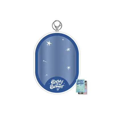 CLOSE YOUR EYES POP-UP [Snowy Summer] MD 04. PVC ポーチ (PVC PLUSH POUCH)