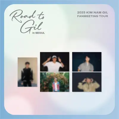 キム・ナムギル 2025 FANMEETING TOUR [Road to Gil] MD 03. ポストカードセット