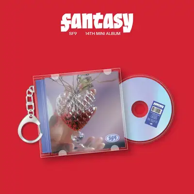 SF9 POP-UP STORE [FANTASY] MD 01-2. ミニCD キーリング BURN ver.