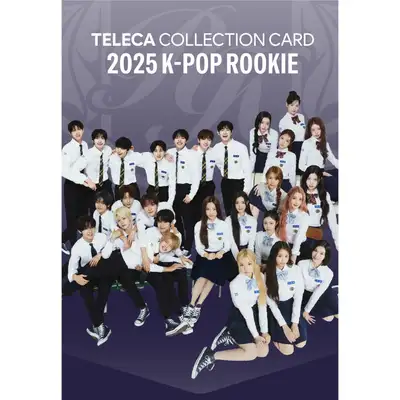 TELECA COLLECTION CARD [2025 K-POP ROOKIE] - 1 RANDOM PACK