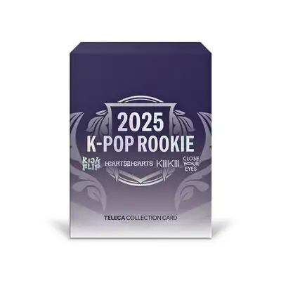 TELECA COLLECTION CARD [2025 K-POP ROOKIE] - BOX