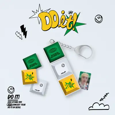 DO KYUNG SOO ASIA CONCERT TOUR [DO it!] MD 06. Keycap Keyring