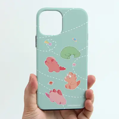 [ウェブトゥーンショップ] 恐竜イラスト ver.2 タフケース 20種 / ウェブトゥーン ケース / フォンケース / バンパーケース