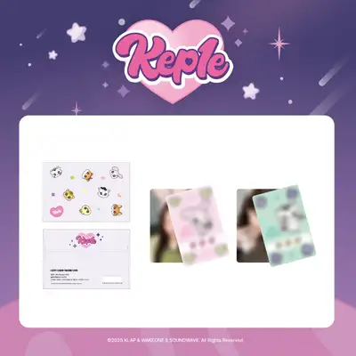 Kep1er(ケプラー) Official Character [Kep1e] MD 08. ラッキーチャーム トレーディングカード (LUCKY CHARM TRADING CARD)