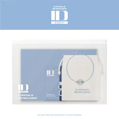 B.I(ビーアイ) - 公式ファンクラブ 'ID' 3rd メンバーシップ キット付き