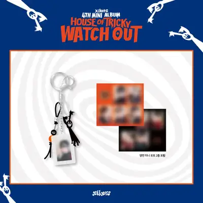 xikers(シーカーズ) POP-UP STORE [HOUSE OF TRICKY : WATCH OUT] MD 06. フォトフレーム キーリング