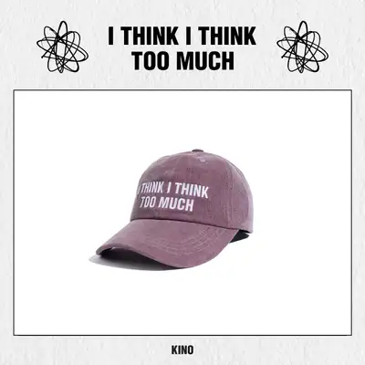 KINO 1st Concert [I think I think too much] MD ピグメント ステッチ ボールキャップ