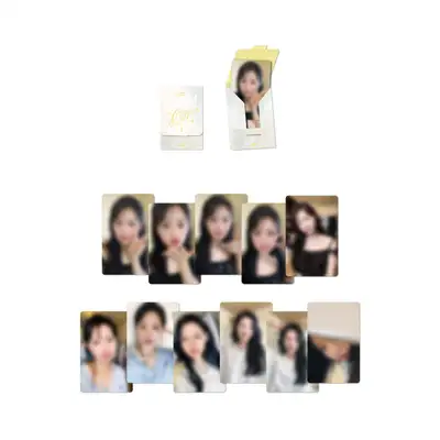 キム・ジウォン(KIM JI WON) 1ST FANMEETING [BE MY ONE] OFFICIAL MD 01. フォトカードセット PHOTO CARD SET