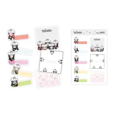 여자아이들 (G)I-DLE [NANADLE 'Super Lady'] ラベルステッカーセット LABEL STICKER SET