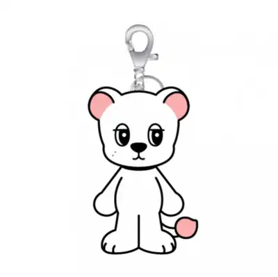 イ・ドンウク(LEE DONG WOOK) [Fancy Being Friends?] OFFICIAL MD - ウクドン ぬいぐるみキーリング WOOKDONG PLUSH KEYRING