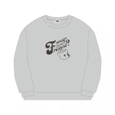 イ・ドンウク(LEE DONG WOOK) [Fancy Being Friends?] OFFICIAL MD - ウクドン メンズスウェットシャツ WOOKDONG SWEAT SHIRT