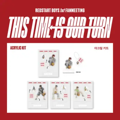 红星之始男孩(REDSTART BOYS) [THIS TIME IS OUR TURN] 1st 粉丝见面会MD - 亚克力套装 ACRYLIC KIT