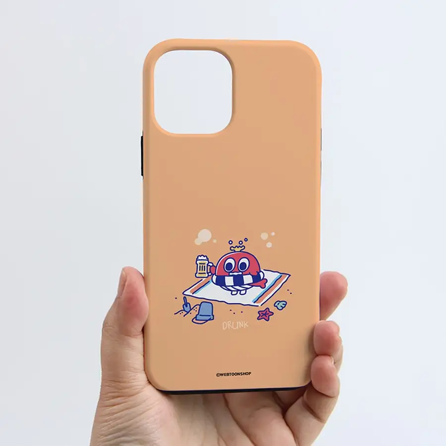 【ウェブトゥーンショップ】クジライラスト タフケース 6種類 / ウェブトゥーン ケース / スマホケース / バンパーケース