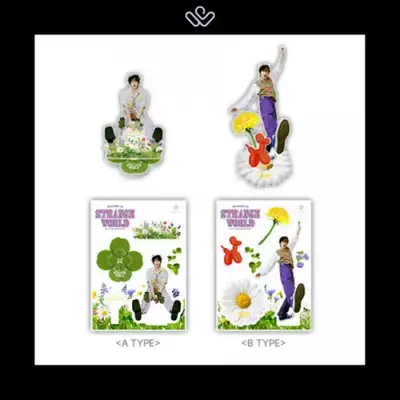 ハソンウン(HA SUNG WOON) [STRANGE WORLD] 公式MD - アクリルフォトスタンド ACRYLIC PHOTO STAND