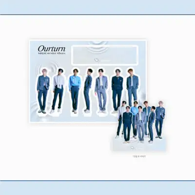 未来少年(MIRAE)第四张迷你专辑 [Ourturn] 官方周边 - 亚克力照片展示架