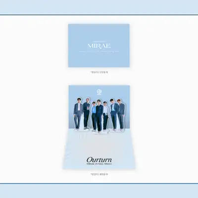 未来少年(MIRAE) 第4张迷你专辑 [Ourturn] 官方周边 - 立体弹出卡