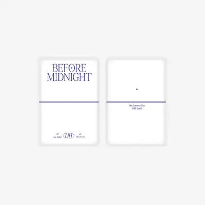 2PM イジュンホ(LEE JUNHO) [BEFORE MIDNIGHT] OFFICIAL MD - ランダムフォト バインダーブック