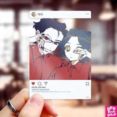 『僕らのカフェ店長が変だ』우사이 変な僕らの店長とアクリルフォトフレーム 1種 / ウェブトゥーングッズ / SNS