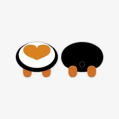 2PM イジュンホ(LEE JUNHO) [BEFORE MIDNIGHT] OFFICIAL MD - ペンペン おしり クッション PenPen PLUSH CUSHION Hip ver.