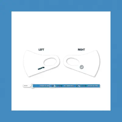 ウォンホ(WONHO) [OHHOHO TRIP] OFFICIAL MD - マスク & マスクストラップ セット MASK & MASK STRAP SET