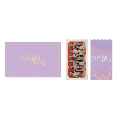宇宙少女(WJSN) [WONDER LAND] 2022 WJSN演唱会 官方周边 - 票券相框套装 TICKET FRAME SET