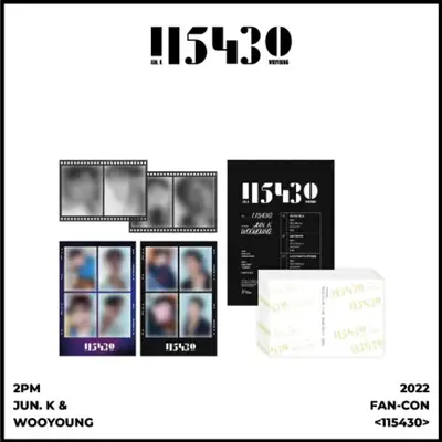 2PM JUN.K & WOOYOUNG 2022 FAN-CON [115430] オフィシャルグッズ フォトセット