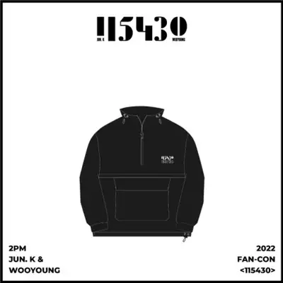 2PM JUN. K & WOOYOUNG 2022 FAN-CON [115430] OFFICIAL GOODS アノラック
