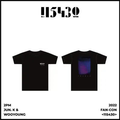 2PM JUN.K & WOOYOUNG 2022 FAN-CON [115430] オフィシャルグッズ Tシャツ