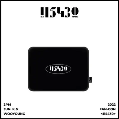 2PM JUN. K & WOOYOUNG 2022 FAN-CON [115430] OFFICIAL GOODS ノートブックポーチ LAPTOP POUCH